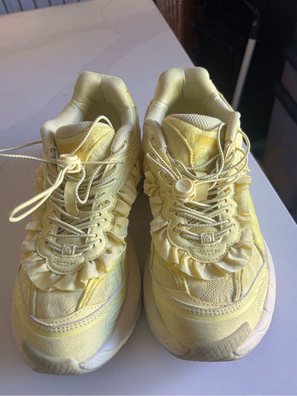 Collina Strada x Puma Wmns Velophasis 'Vintage Yellow”